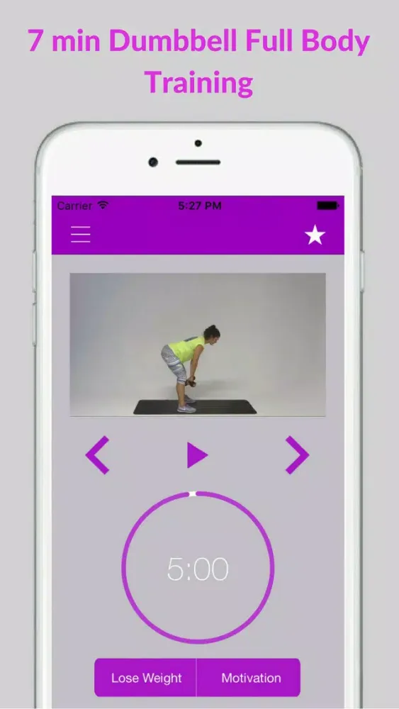 Dumbbell Body Exercises Training Workouts Routine スクリーンショット
