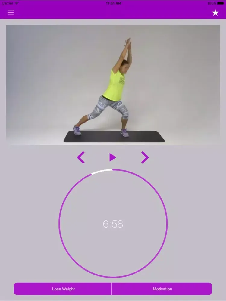 ภาพหน้าจอของ Fat Burning Training Exercises & Workout Routine iPad 