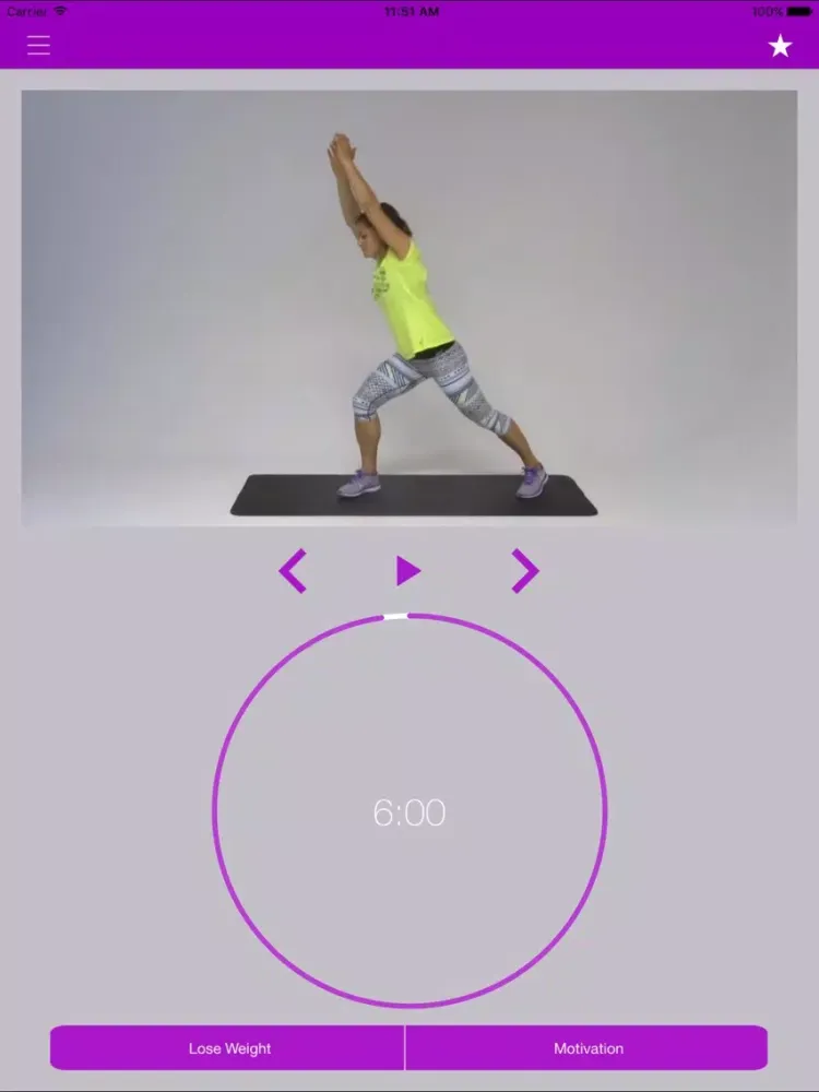 ภาพหน้าจอของ Fat Burning Training Exercises & Workout Routine iPad 