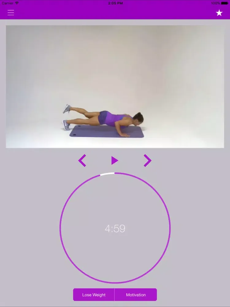 Ảnh chụp màn hình của Full Body Workout Routine Total Fitness Exercise iPad 