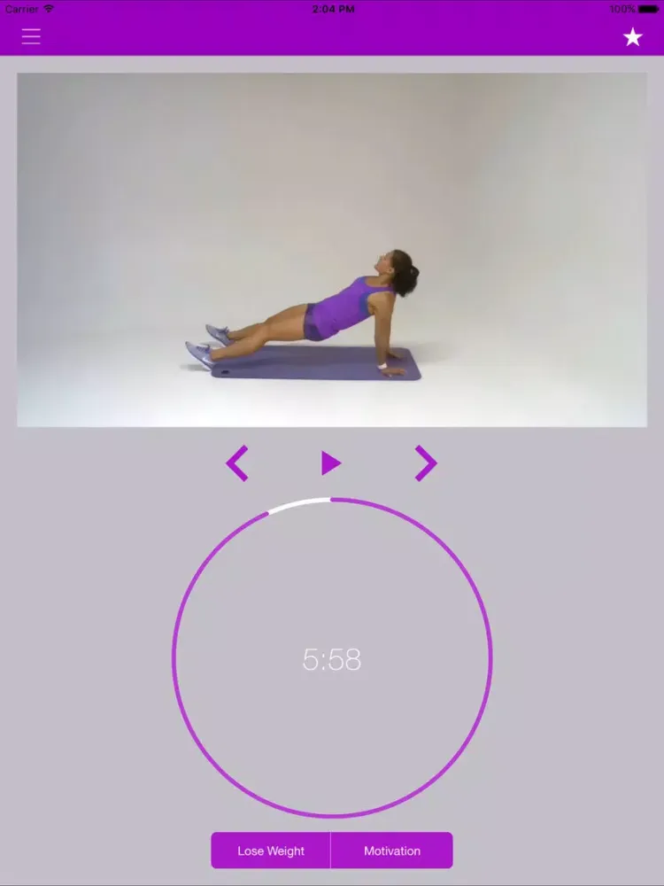 Ảnh chụp màn hình của Full Body Workout Routine Total Fitness Exercise iPad 
