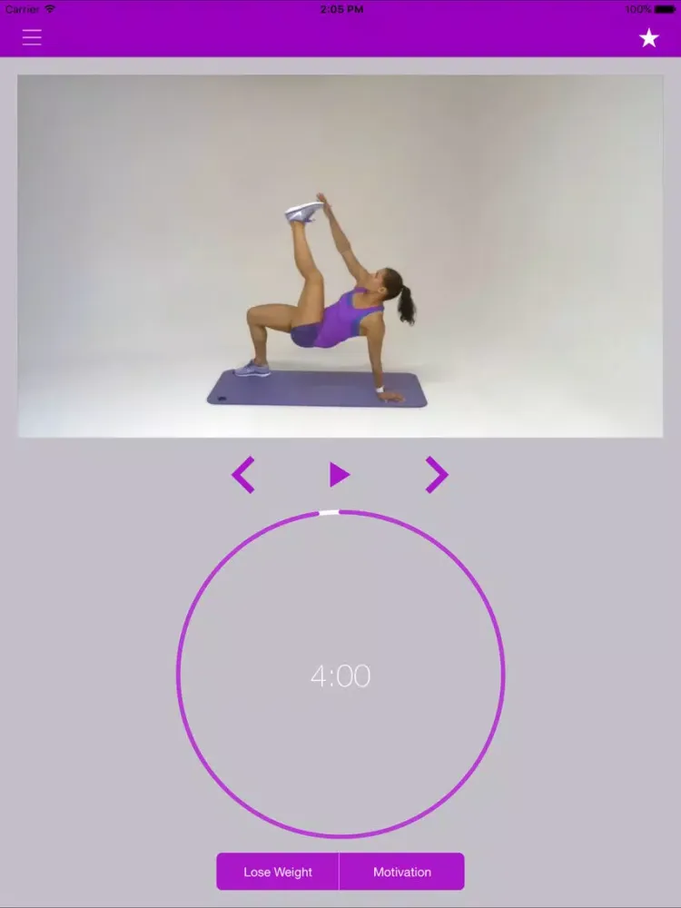 Ảnh chụp màn hình của Full Body Workout Routine Total Fitness Exercise iPad 