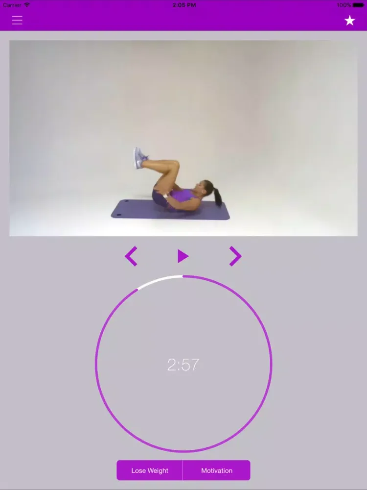 Ảnh chụp màn hình của Full Body Workout Routine Total Fitness Exercise iPad 