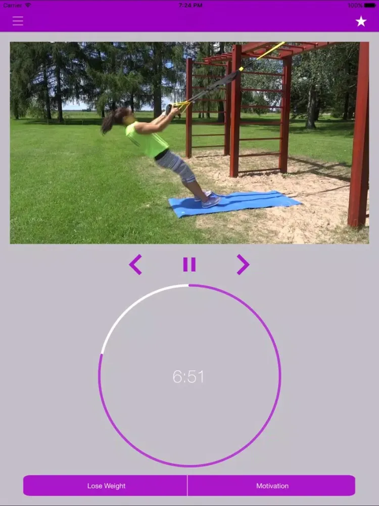 Suspension Full Body Exercises Workout Routine Trx iPad  Screenshots