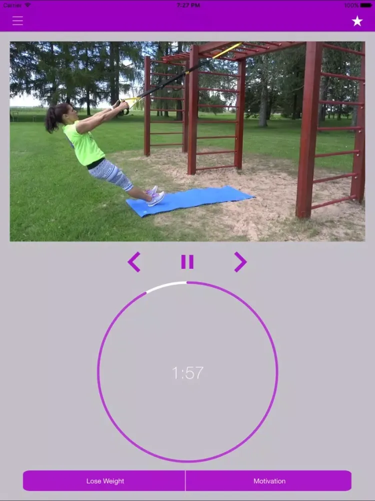 Suspension Full Body Exercises Workout Routine Trx iPad  Screenshots