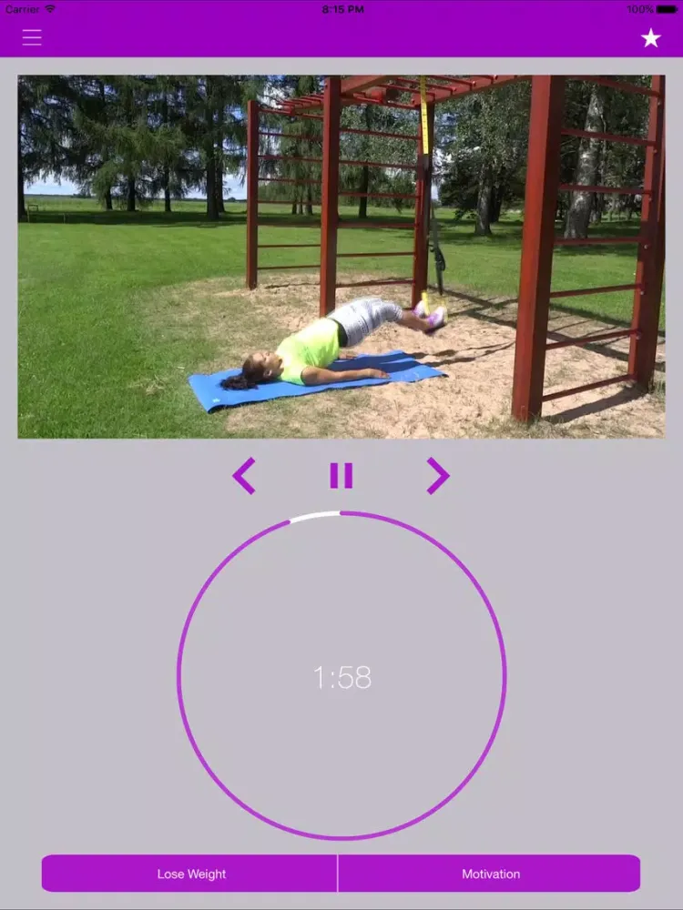 Suspension Legs Exercises Workout Training Trx iPad 应用截图