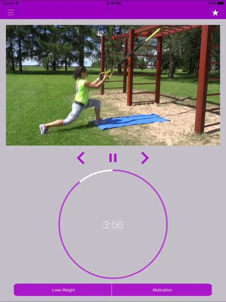 Suspension Legs Exercises Workout Training Trx iPad 应用截图