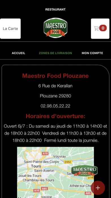 Capturas de pantalla de Maestro Food Plouzane
