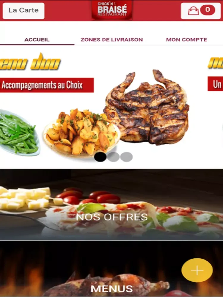 Chick N Braisé iPad  Screenshots