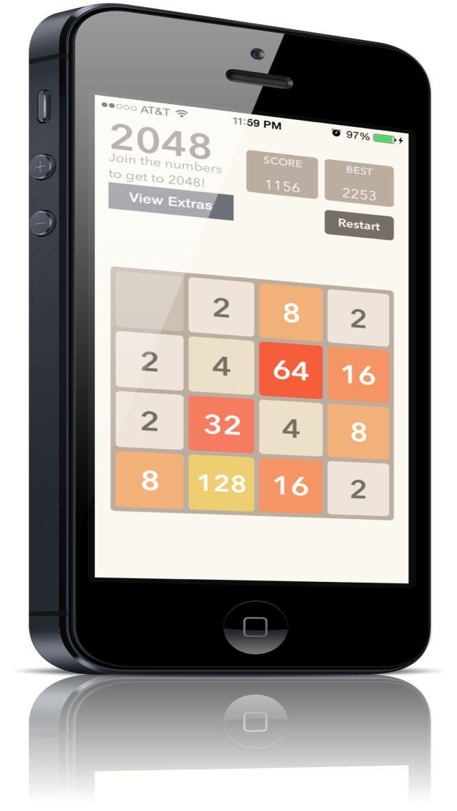 Captures d'écran de 8192 Slider 5x5 Number Puzzle Game