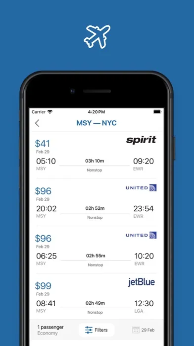 Tangkapan layar Flights and hotels booking
