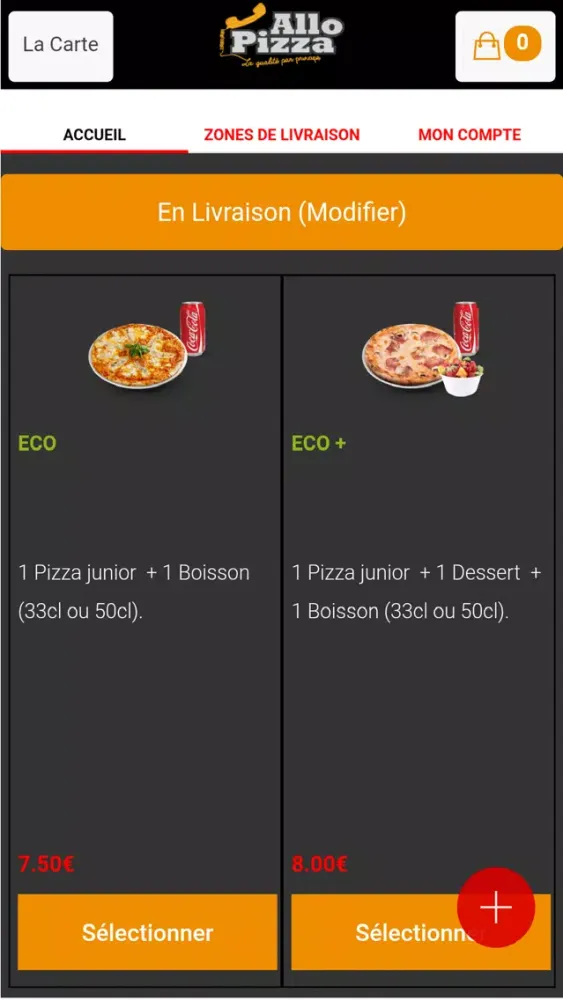 Ảnh chụp màn hình của Allo Pizza Chatou