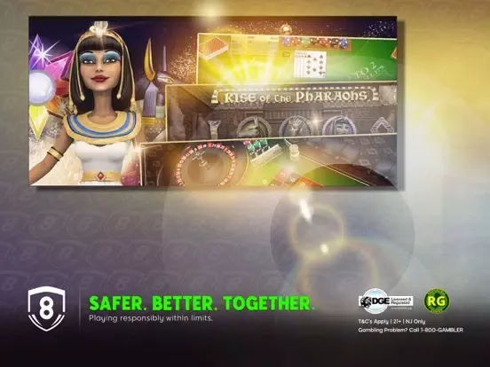 Ảnh chụp màn hình của 888 Casino: Real money, NJ iPad 