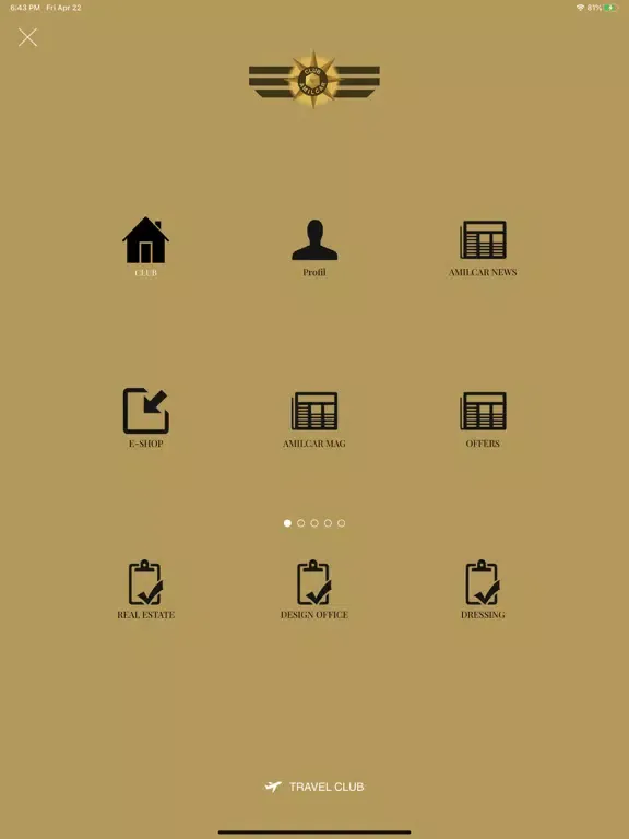 Zrzuty ekranu Club Amilcar iPad 