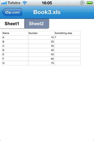 iZip.com Screenshots