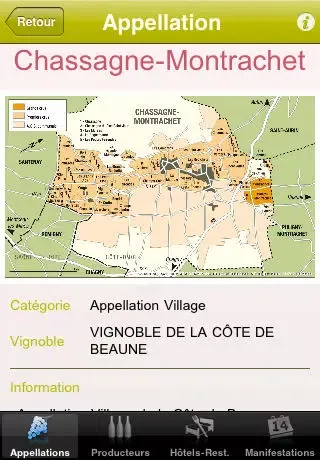 Tangkapan layar Vins et Tourisme en Bourgogne