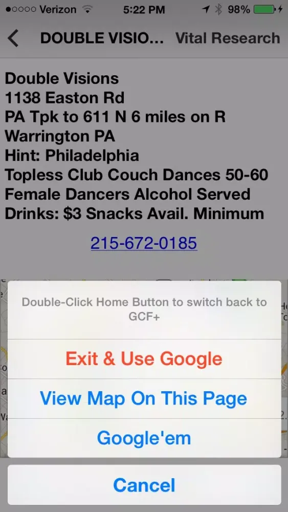 Gentlemen CF+ ( Gentlemen Club Finder Plus ) Screenshots