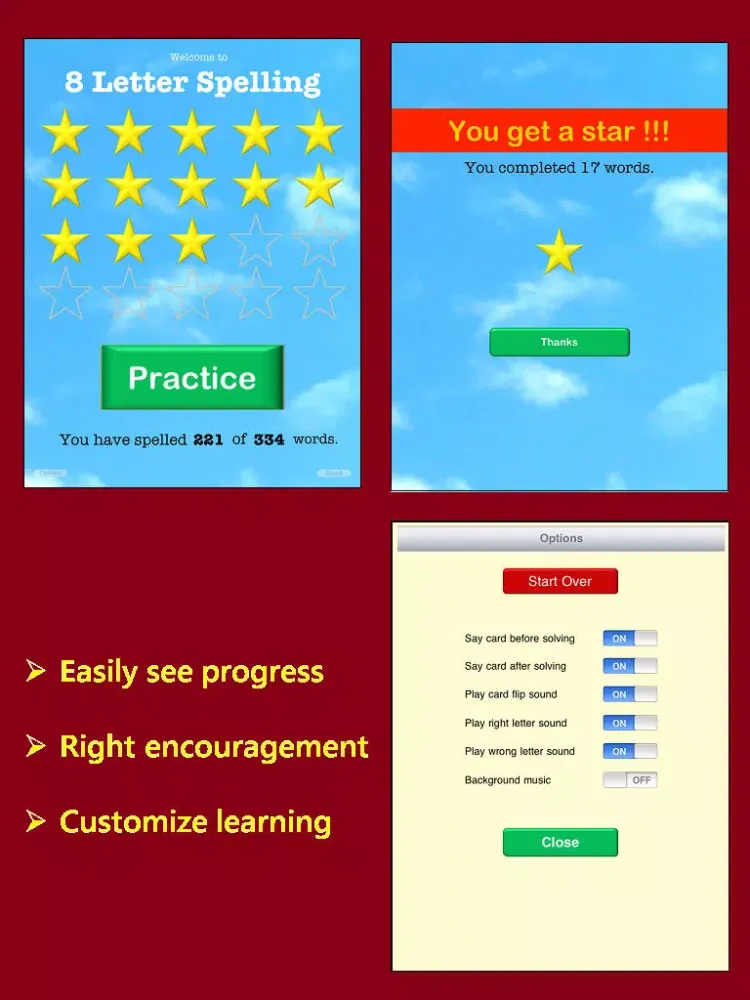 صور 8 Letter Spelling FREE iPad 