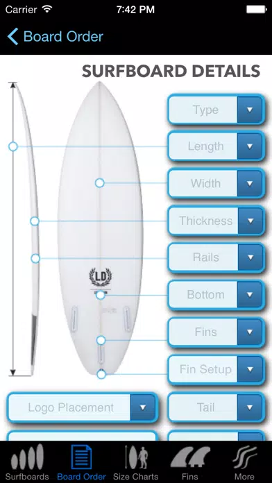 iSurfer - Surfboards Guide سکرین شاٹس