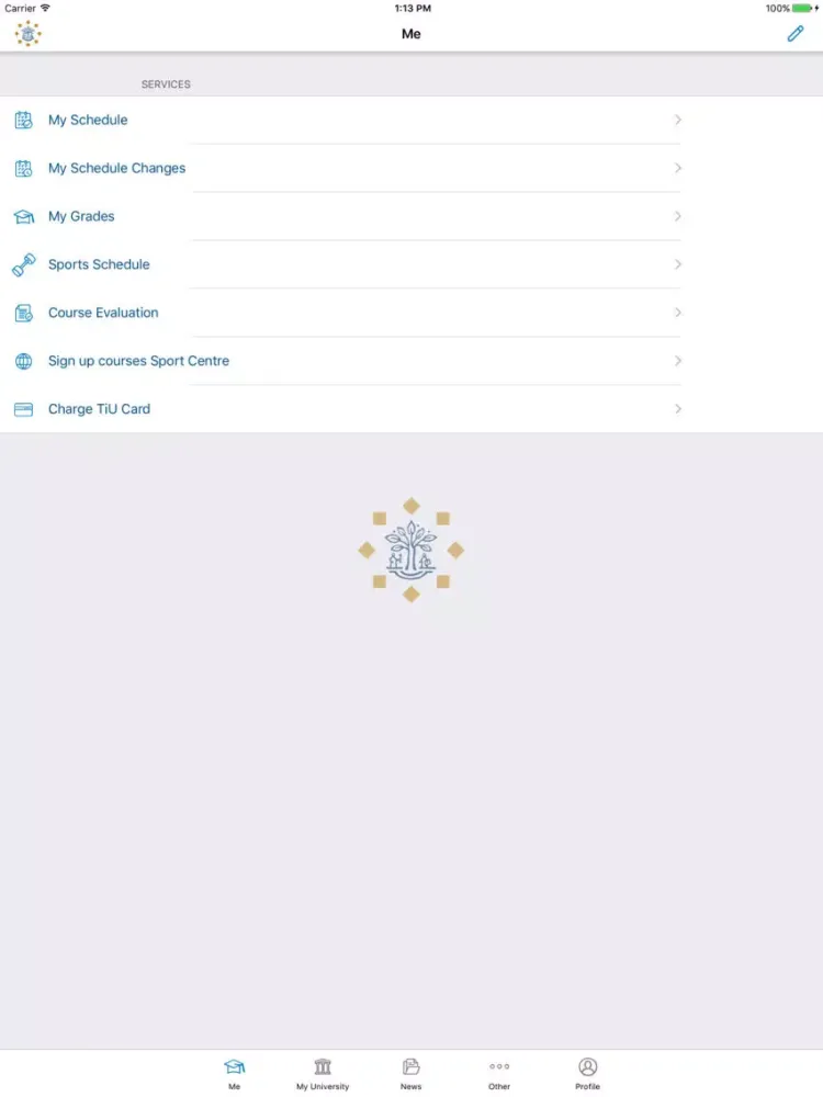 Скриншоты iStudent TiU iPad 