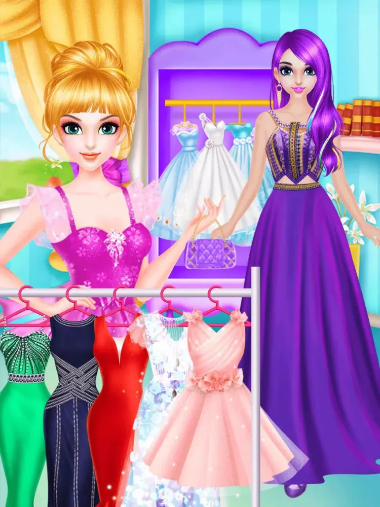 Capturas de tela do Magic Princess - Makeup & Dressup Girl Games iPad 