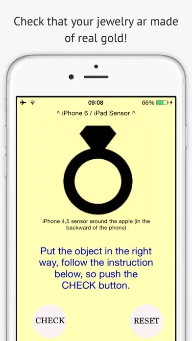 Capturas de pantalla de Goldmeter - real gold detector