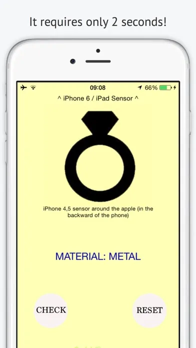 Capturas de pantalla de Goldmeter - real gold detector