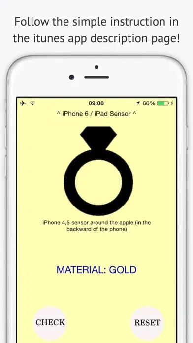 Capturas de pantalla de Goldmeter - real gold detector