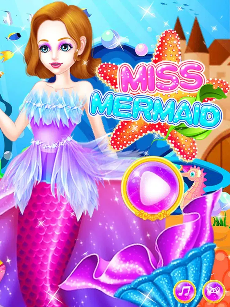 Capturas de tela do Miss Mermaid - Sea Princess Makeover Salon iPad 