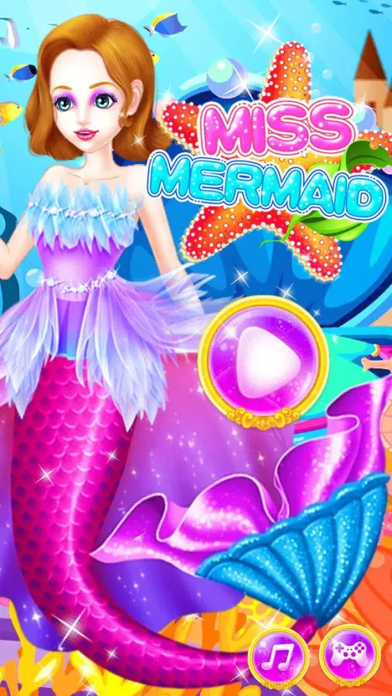 Capturas de tela do Miss Mermaid - Sea Princess Makeover Salon