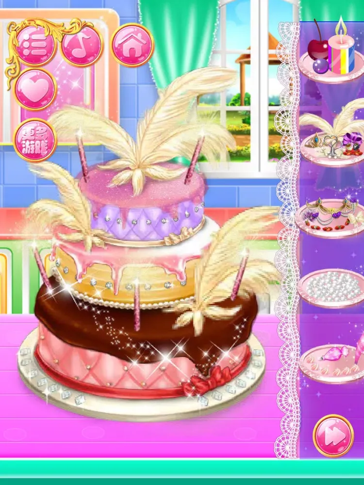 تصاویر Magic Cake - DIY Birthday & Wedding Cakes iPad 