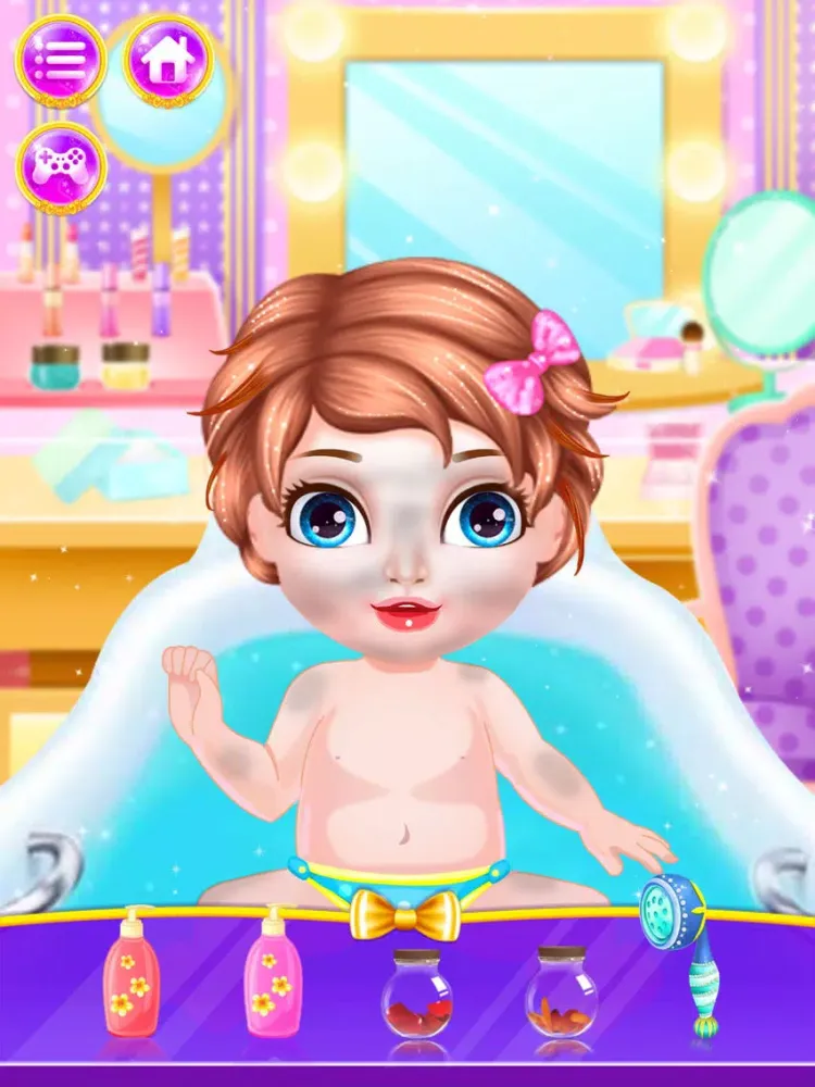 Tangkapan skrin Take Care of Little Princess iPad 
