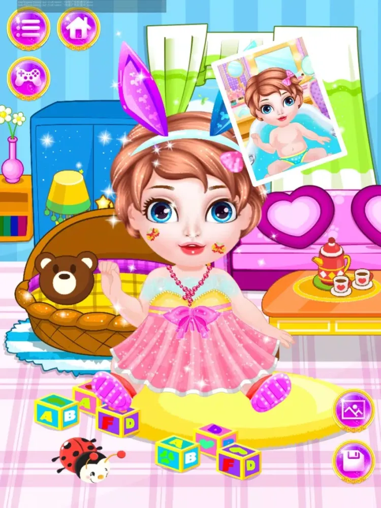 Tangkapan skrin Take Care of Little Princess iPad 
