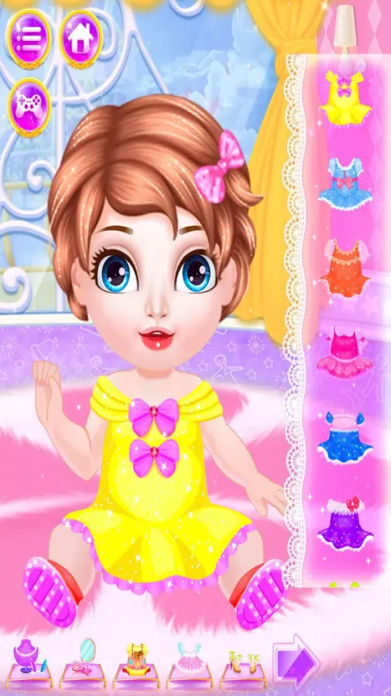 Tangkapan skrin Take Care of Little Princess