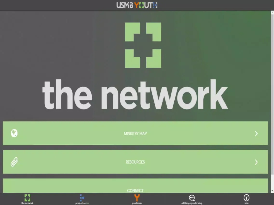 USMB Youth iPad 應用截圖