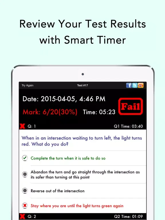 Ảnh chụp màn hình của Ontario G1 & M1 Test Prep Pro iPad 