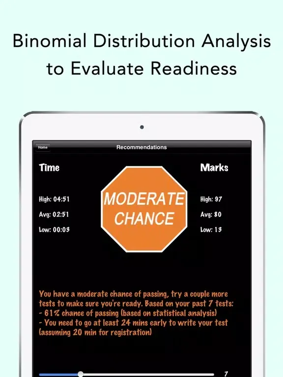 Ảnh chụp màn hình của Ontario G1 & M1 Test Prep Pro iPad 