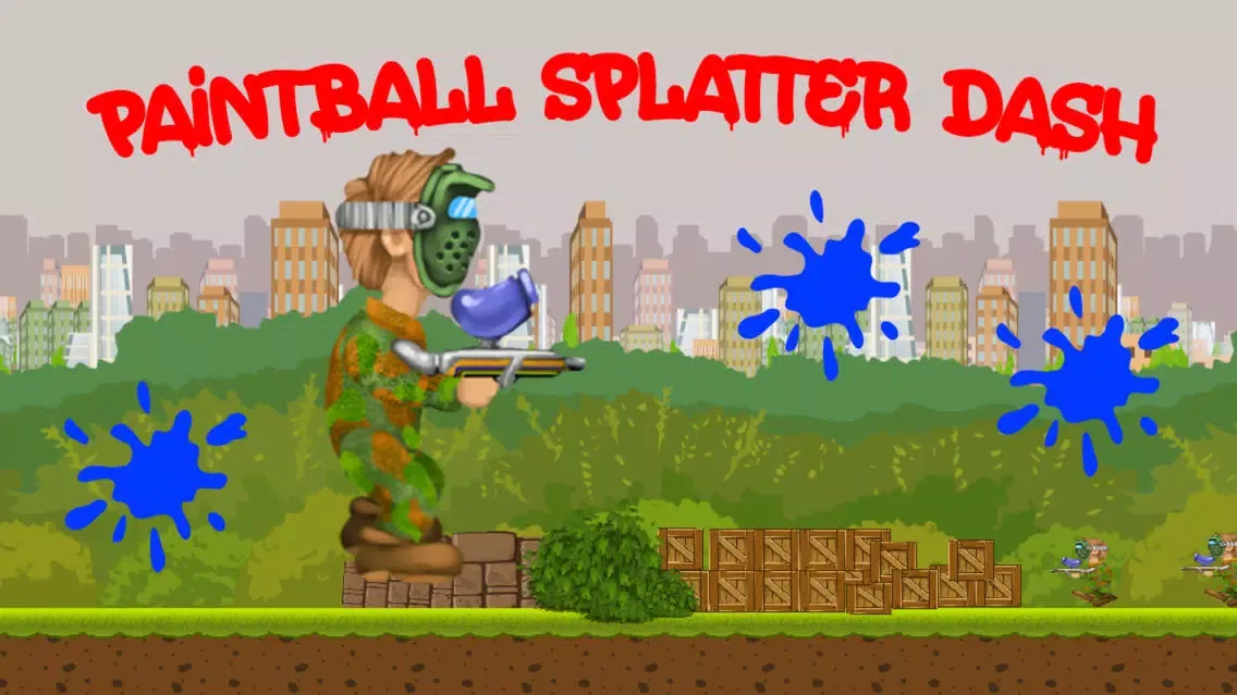 Paintball Splatter Dash 스크린샷