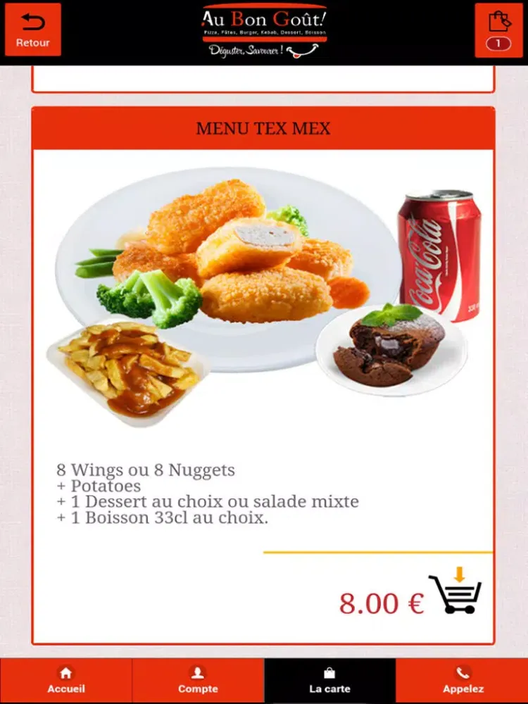 Скриншоты Au Bon Gout iPad 