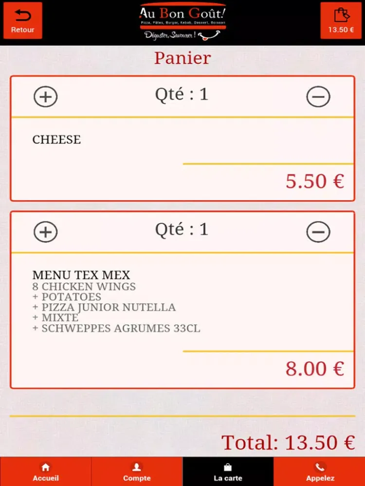 Скриншоты Au Bon Gout iPad 