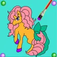 Pets Coloring- For Kids Learning Painting and Animals
