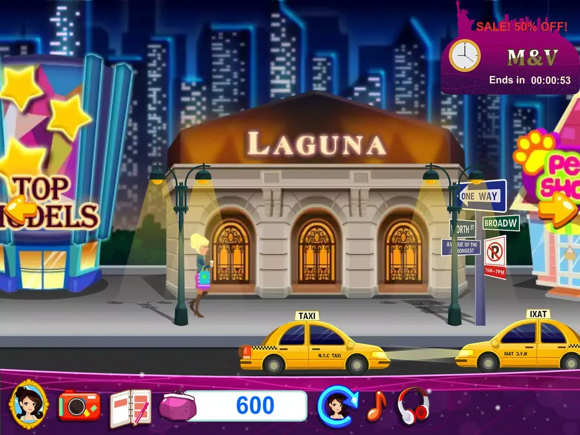 Zrzuty ekranu New York Shopaholic - Shopping and Dress Up iPad 