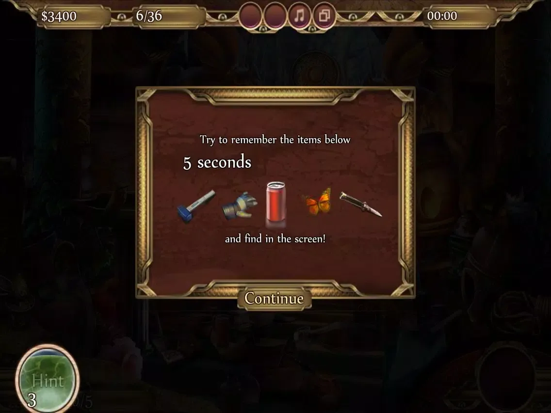Sacred Elements-Fire-Hidden Object Game iPad  Screenshots