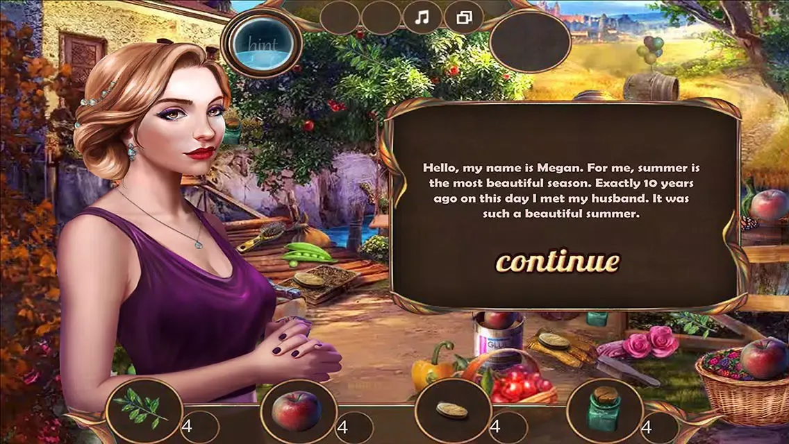Capturas de tela do Summer of Love - Hidden Objects Game