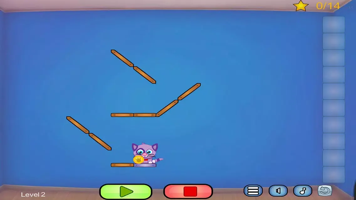 Cat Shmat - Cut the rope like Action Physics Puzzle Game應用截圖