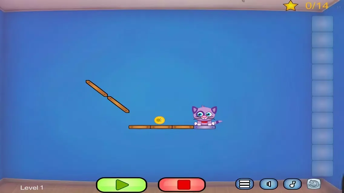 Cat Shmat - Cut the rope like Action Physics Puzzle Game應用截圖
