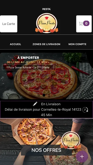Pizza Presto Mondeville Screenshots