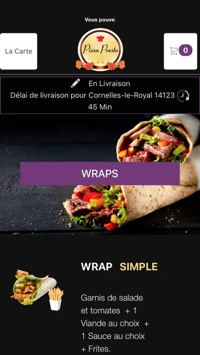 Pizza Presto Mondeville Screenshots