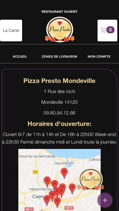 Pizza Presto Mondeville Screenshots