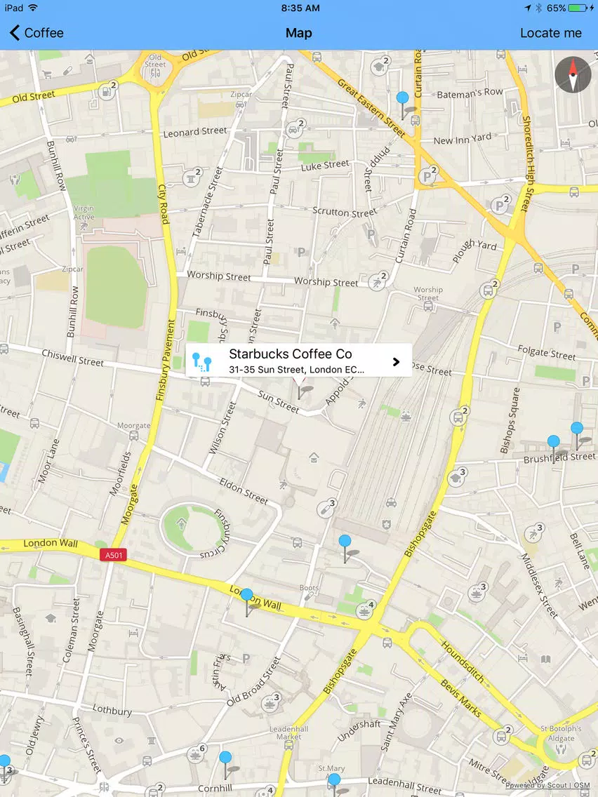 London Guide - Totally Offline iPad  Screenshots